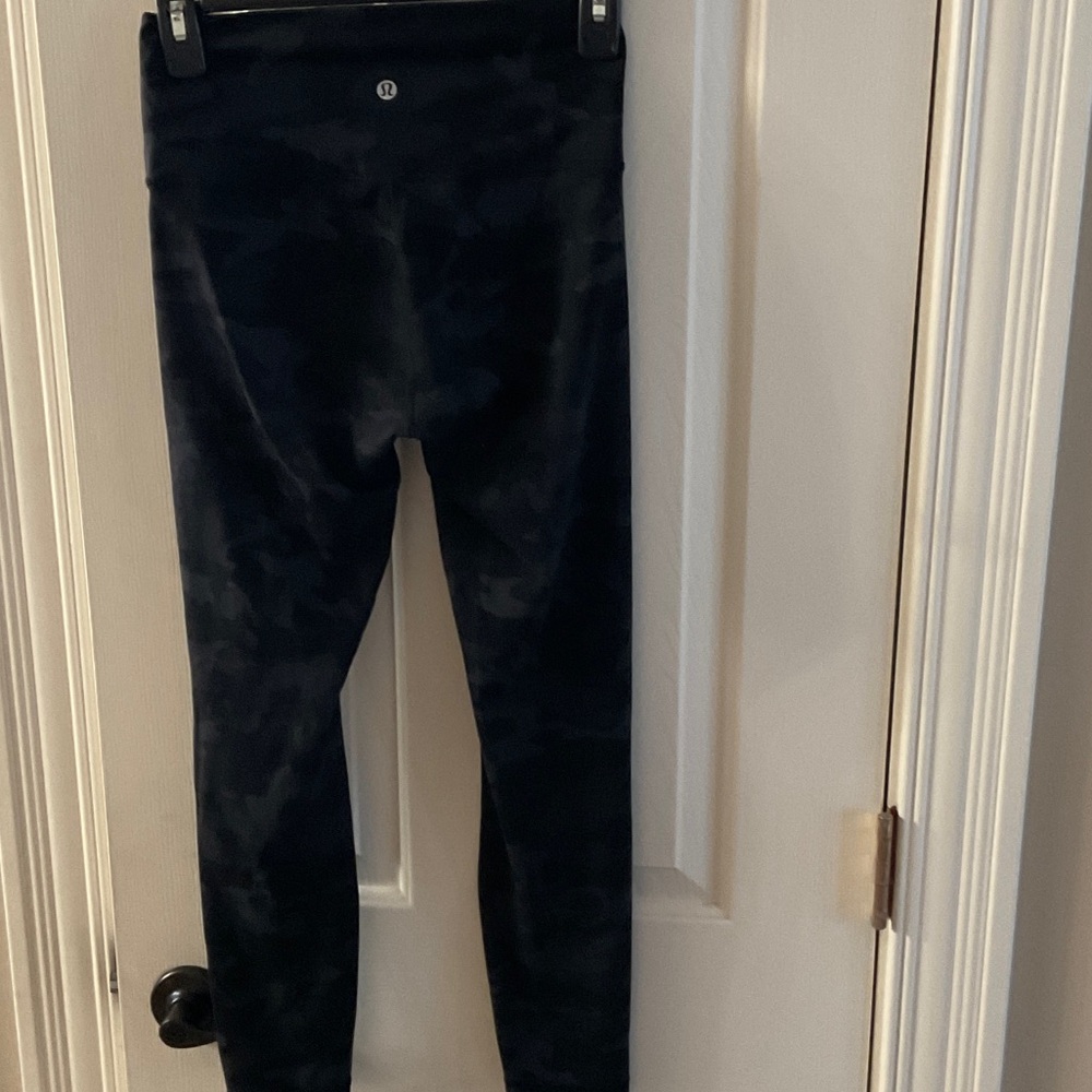 Lululemon Black Camo Leggings